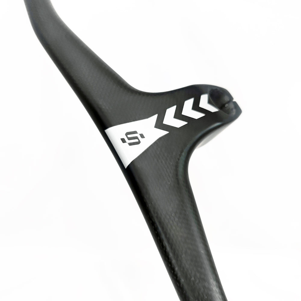 Carbon MTB bike integrated handlebar